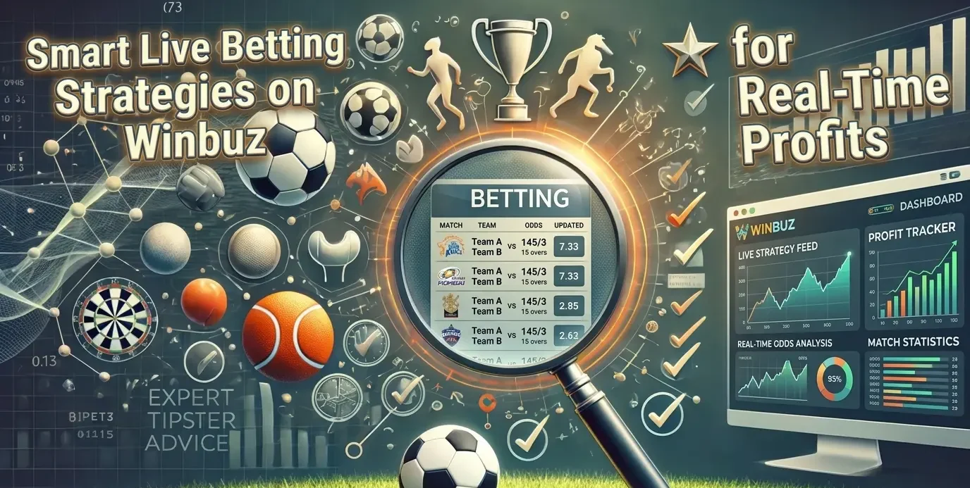Winbuz smart live betting strategies using real-time match data
