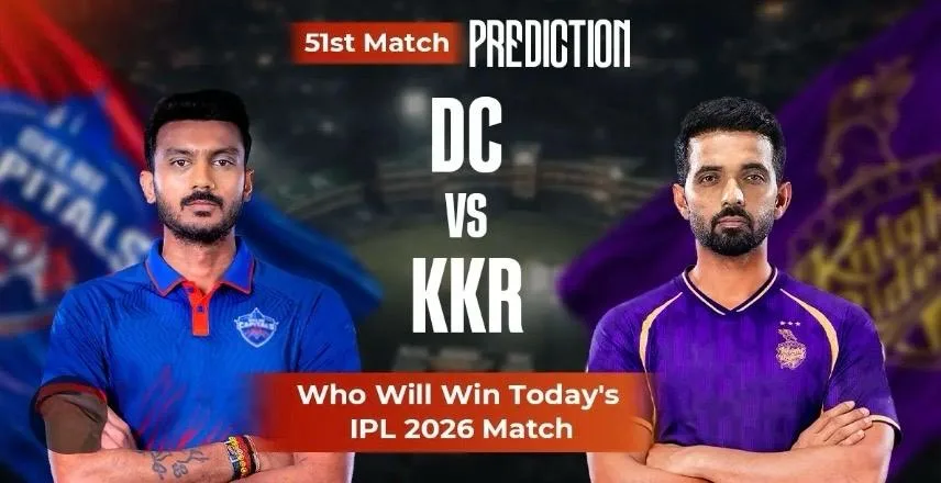Winbuz IPL Match Prediction DC vs KKR IPL 2026 pitch report and playing XI analysis