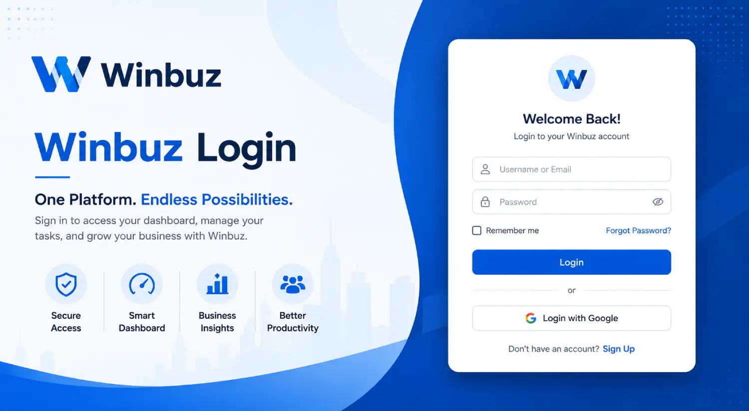 Winbuz Login