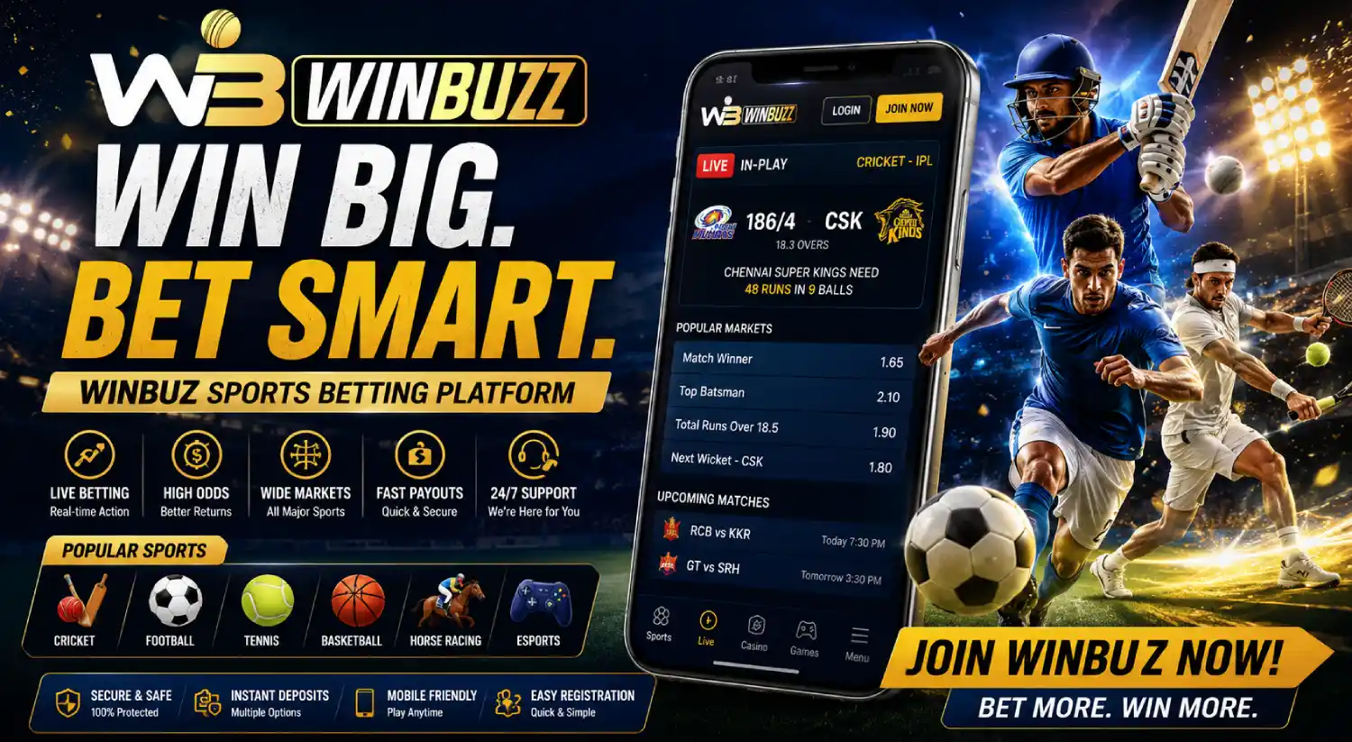 WinBuz Sports Betting Platform